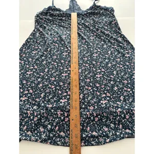 Marilyn Monroe Slip Dress Sz XL Floral Babydoll Nightgown Lace Cottage Fairy thumbnail 7