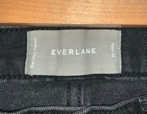 Black Mid Rise Skinny Ankle Jean thumbnail 7