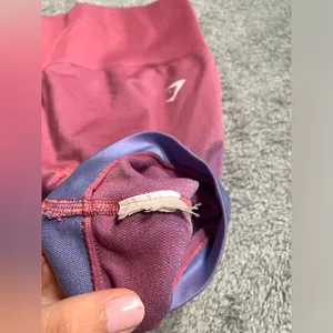 Gymshark blue pink bike workout shorts thumbnail 6