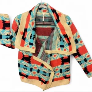 Kate Collection Aztec Sweater Multiple thumbnail 1