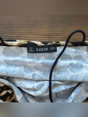 SheIn Leopard print cropped tank thumbnail 4
