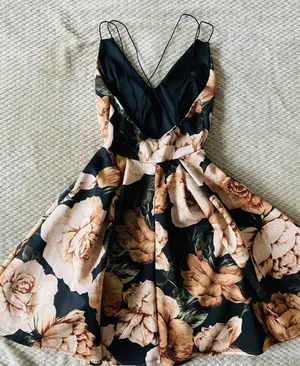 Q fashion Floral Dress thumbnail 4