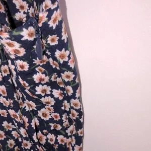 KITTENISH floral overalls with pockets size xsmall thumbnail 6