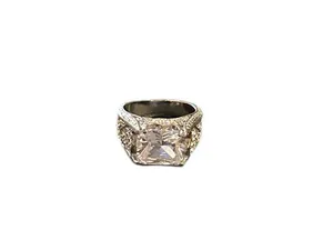 Vintage Elegant Silver Ring thumbnail 5