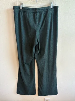 Quince Flowknit Wide Leg Pants Heathered Green Women’s Medium thumbnail 4