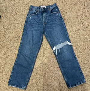 Abercrombie Jeans 90s Straight Ultra High-Rise thumbnail 1