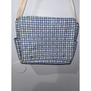 KATE SPADE Diaper Messenger Bag Noel Jacquard Canvas Large Vintage‎ RaRe S thumbnail 3