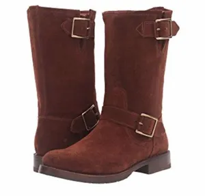 Frye Natalie Mid Engineer Oiled Suede Boot thumbnail 1
