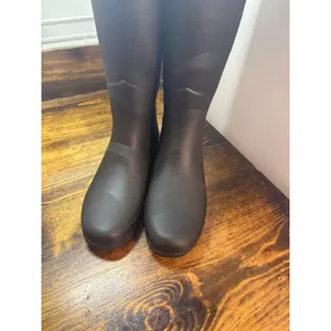 Hunter Tall‎ Black Rain Boots Size 5 thumbnail 3