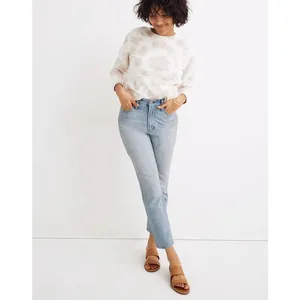 Madewell Light Wash Curvy The Perfect Vintage Straight Leg Jean Size 28 thumbnail 2