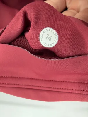 Lululemon Base Pace‎ High Rise Running Tight 25 Mulled Wine Nulux Leggings sz 14 thumbnail 9