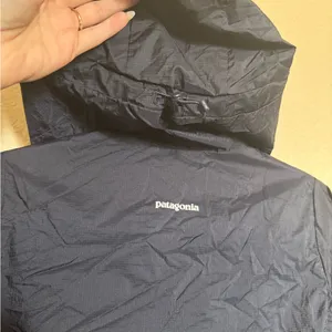 Patagonia Houdini‎ Jacket Sz XS Rain Packable Zip Hooded thumbnail 7