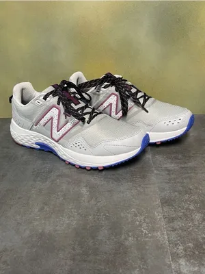 New Balance T410 Women's Gray/Pink Trail Running Shoes Size 11M thumbnail 2