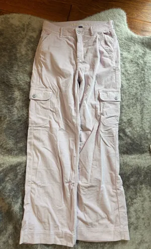American Eagle Pink Cargo Pants thumbnail 1
