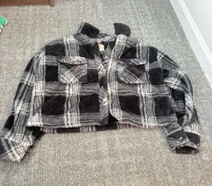 Thread and Supply Flannel fleece plaid thumbnail 1