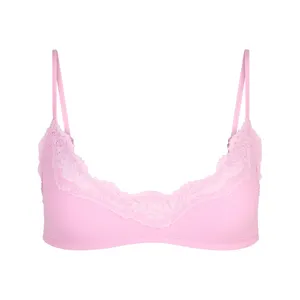 NWT Skims fits everybody lace pink SCOOP BRALETTE. Size XL thumbnail 2
