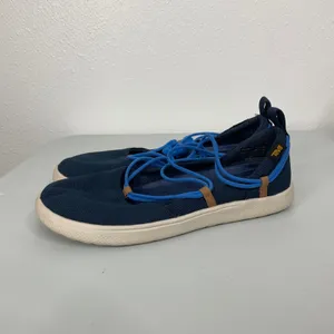 Teva Voya Infinity Mary Jane‎ Navy Blue Mesh Bungee Strap Flats 1106869 Womens 8 thumbnail 3