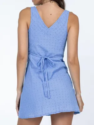 Princess Polly Nellie Mini Dress Blue thumbnail 2