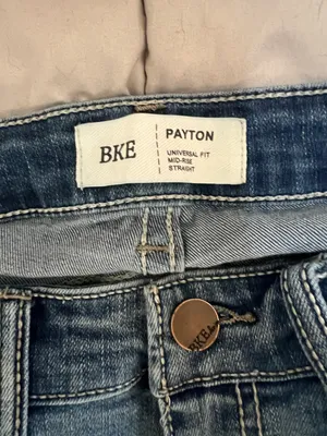 Payton Mid Rise Straight Jeans thumbnail 3