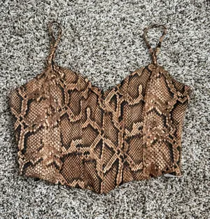 Zara crop top thumbnail 1