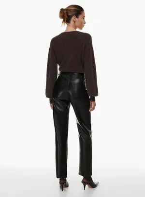 Aritzia Wilfred Melina Leather Pant 4 thumbnail 3