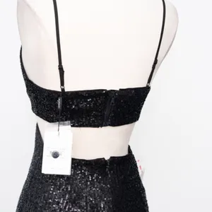 Bardot Black Sequin Cutout‎ Dress - Extra Small thumbnail 13