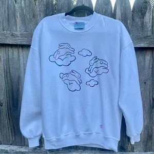Vintage 90’s Bunny & Clouds Crewneck Sweatshirt thumbnail 1