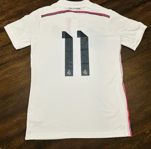 Real Madrid 2014/2015 Adidas Home Soccer Shirt Men'S Size Small Jersey thumbnail 8