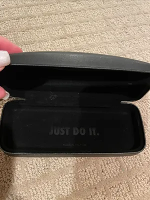Nike Black Sunglasses Case with Embossed Swoosh thumbnail 4