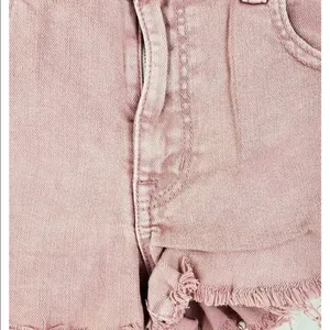 American Eagle ✨Pink Low Rise Stretch Denim Booty Shorts✨ thumbnail 6