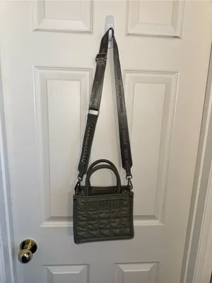 Steve Madden Green Quilted Crossbody Purse thumbnail 3