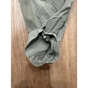 Lululemon Dance‎ Studio Pant Unlined Sage Green Pinstripe Size 14 Jogger thumbnail 4