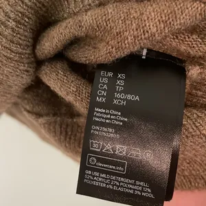 H&M Brown Mock Neck Sweater thumbnail 6