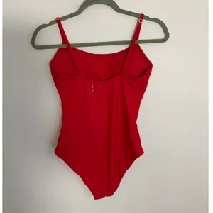 Betsey Johnson Red One Piece swimsuit size‎ medium thumbnail 2