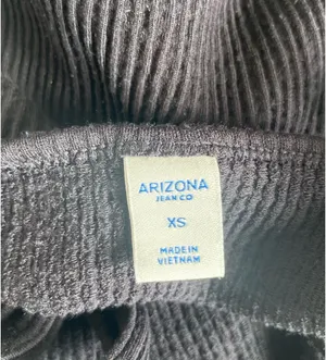 Black seamless ribbed tank Size XS thumbnail 3