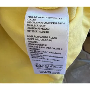 Silence + Noise Butter Yellow Cotton Blend Dress Size Large Tank Style Smocked thumbnail 6