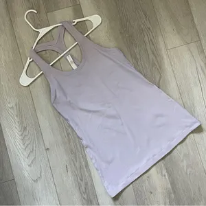 Lululemon Racerback Tank Top cool womens Purple (size 8) workout athleisure gym thumbnail 1