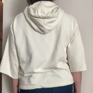 Nike Icon Clash Cream Boxy Tie Front Sweatshirt Hoodie Size Small Pullover thumbnail 3