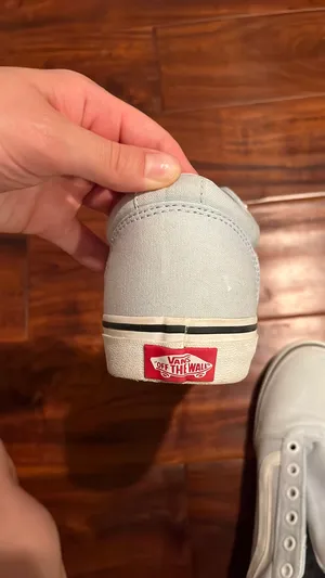 Light Blue Vans  thumbnail 6