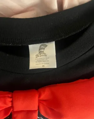 Cat in the hat costume Black Size M thumbnail 4