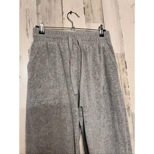 JoyLab Target Heather Grey Wide Leg Side Split Drawstring Sweatpants Women's XS thumbnail 5