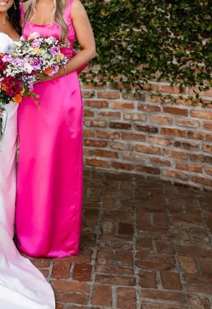 bridesmaid dress Pink Size 8 thumbnail 2