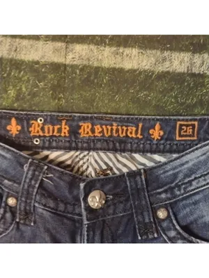 Rock revival Darcy straight jeans size 26 thumbnail 3
