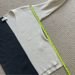 Abercrombie & Fitch Colored Blocked Plush Ribbed Knit Long Sleeve Sweater XS thumbnail 6