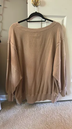 Aerie Waffle Knit Sweater thumbnail 5