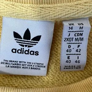 Adidas Trefoil Light Yellow Sweatshirt thumbnail 4