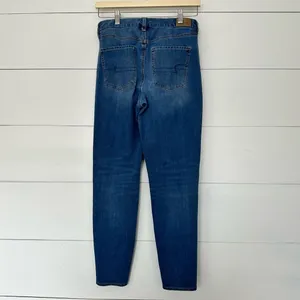 American Eagle Women’s 8 Curvy High Rise Jeggings Stretch Ankle Jeans thumbnail 2