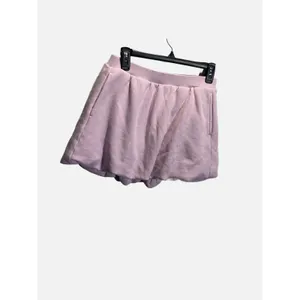 OFFLINE by Aerie Bubble Skort Womens Small‎ Purple Fleece Mini Skirt Balletcore thumbnail 3