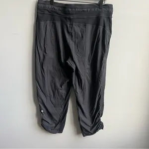 Lululemon Dance Studio Mid-Rise Crop 25" Black Pants Size 12 thumbnail 9