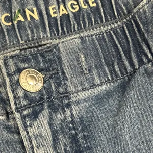 American Eagle Ultra Wide Leg Jeans Womens Small Long Low Rise Baggy Denim 30x30 thumbnail 7